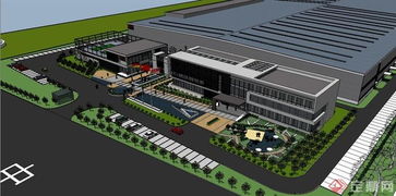 現代聯合企業工廠辦公樓設計 融合功能與美學的企業形象載體